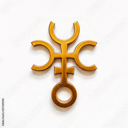hekate symbol isolated on white background