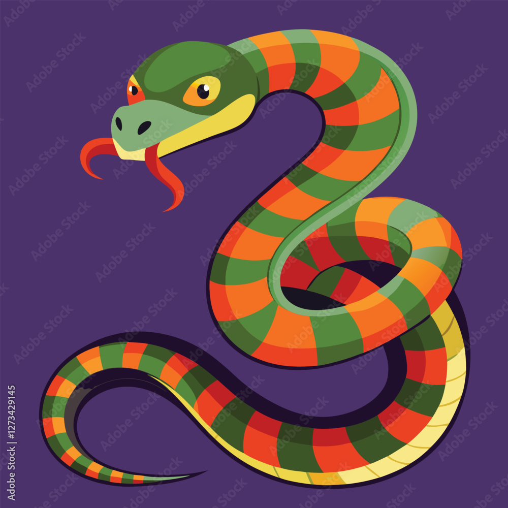Fototapeta premium snake vector