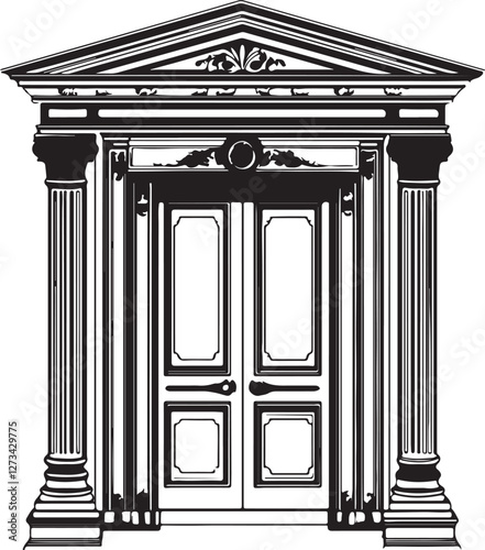 ancient greek columns