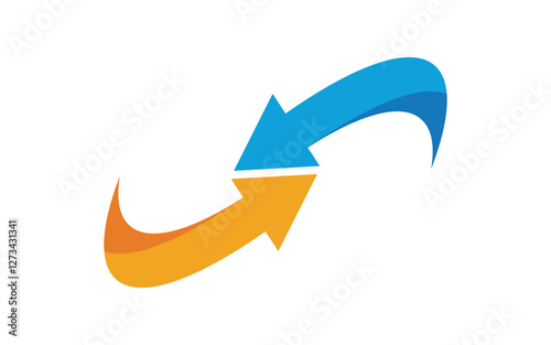 Rapid faster icon logo vector design illustration template
