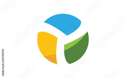 Triangle Logo concept icon vector design illustration template