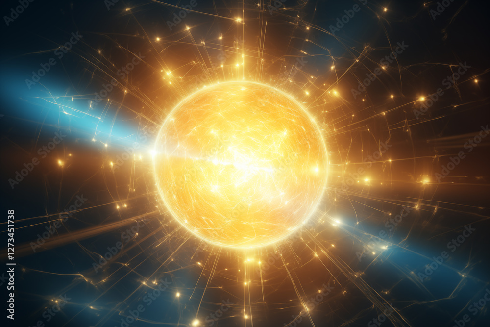 Obraz premium abstract golden background