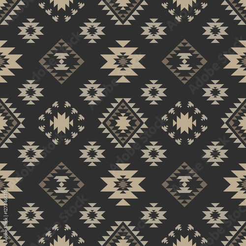 Southwest Aztec geometric Native American Mexican Navajo tribal ethnic boho indian texture ornament seamless pattern fabric colorful design vector for woven textile printing blanket rug carpet fashion