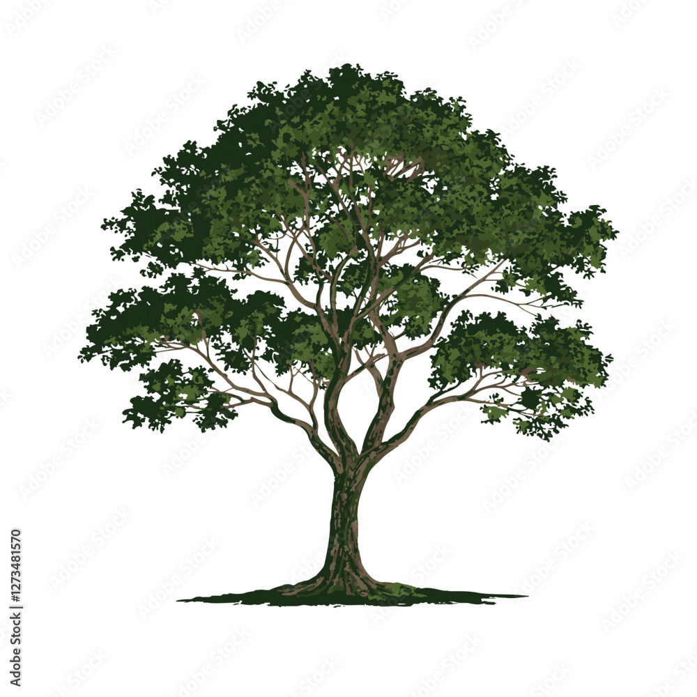 Obraz premium camo tree.eps