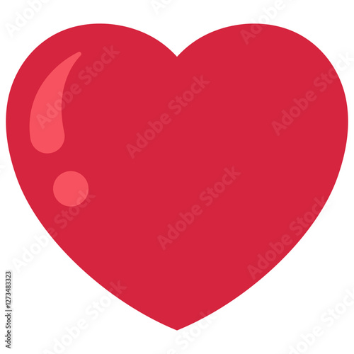 Heart With Shine Icon