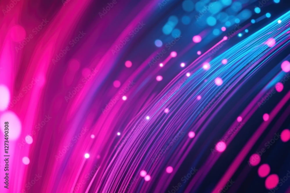 Obraz premium A close-up view of a vibrant pink and blue background, perfect for creative projects