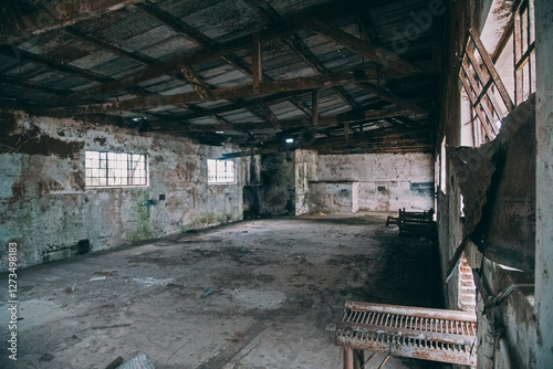 old abandoned factory