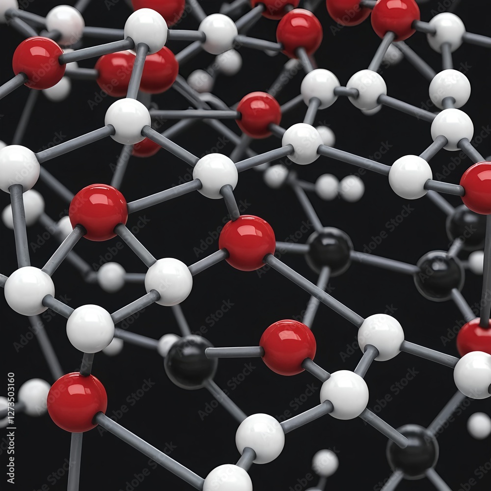 Abstract Molecular Structure Abstract Molecular Structure