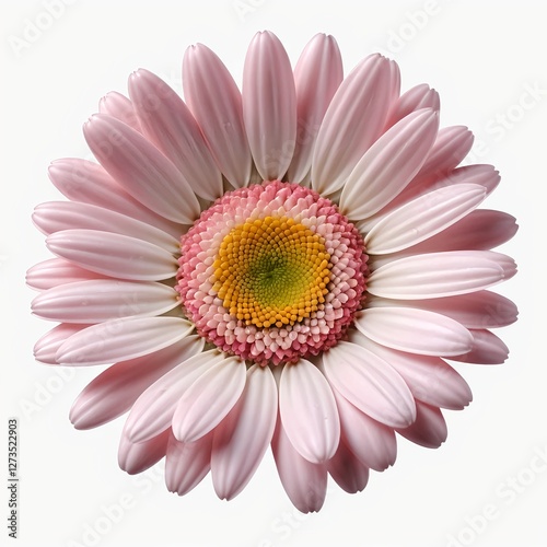 Pink Gerbera Daisy Flower Bloom Close-Up