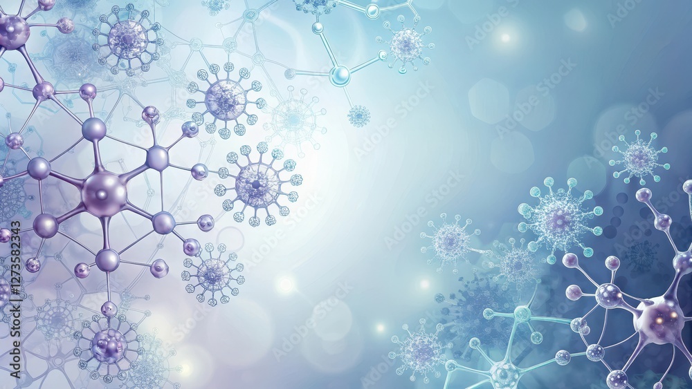 Abstract Molecular Structures A Microscopic View of Interconnected Particles and Complex Systems Abstract Molecular Structures A Microscopic View of Interconnected Particles and Complex Systems