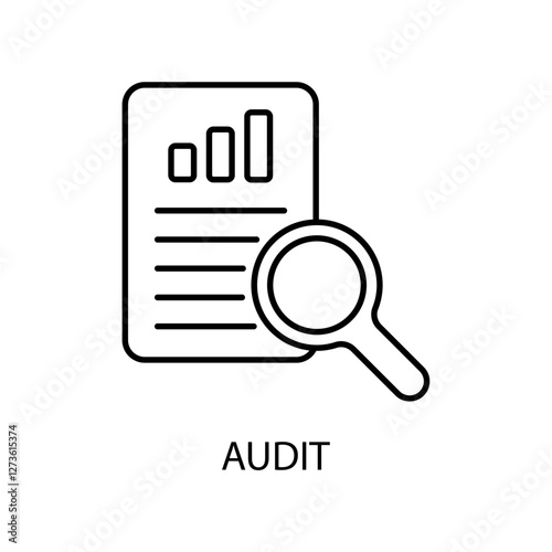 Icon a audit, isolated against a clean background.
