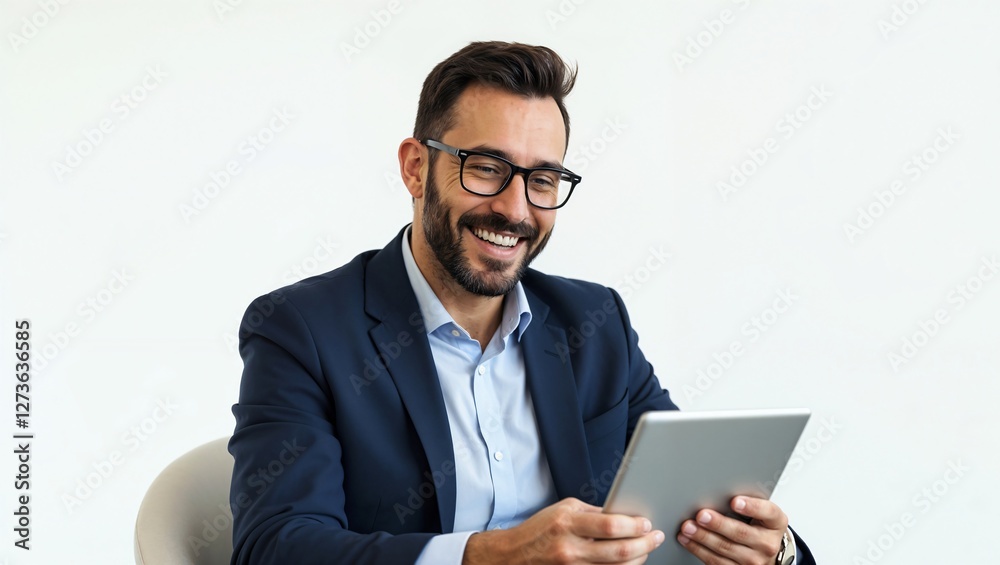 young businessman with laptop young businessman with laptop