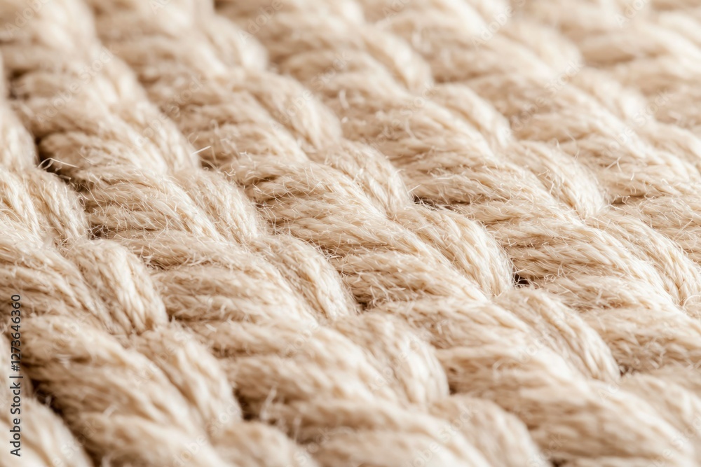 Close-up on woven rope texture. Neutral background. Texture resource, graphic asset Close-up on woven rope texture. Neutral background. Texture resource, graphic asset