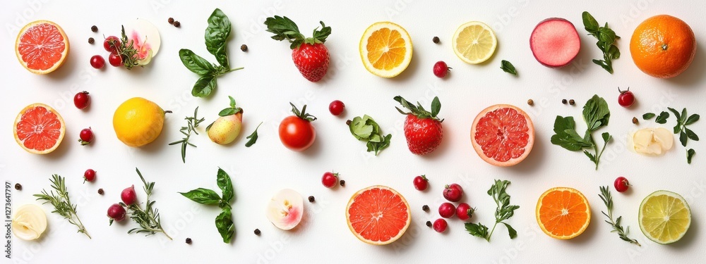 Collage of fresh color fruits, healthy food concept Collage of fresh color fruits, healthy food concept
