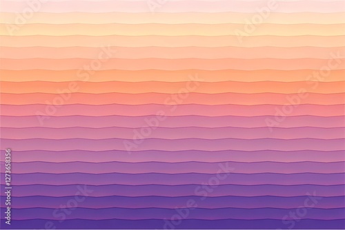 A Serene Blend of Orange, Pink, and Lavender: An Inviting Pastel Horizon of Tranquility