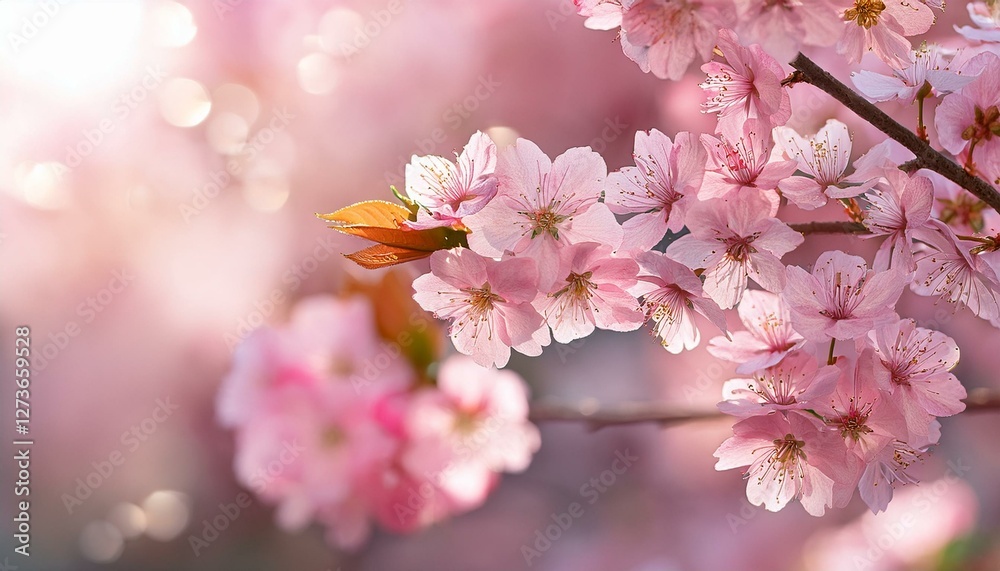 beautiful spring natural background with pink cherry blossom flowers close up macro beautiful spring natural background with pink cherry blossom flowers close up macro