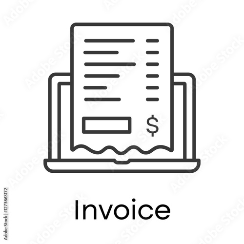 Invoice – Document Representing Billing and Financial Transactions