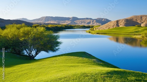 Serene Lake Landscape
