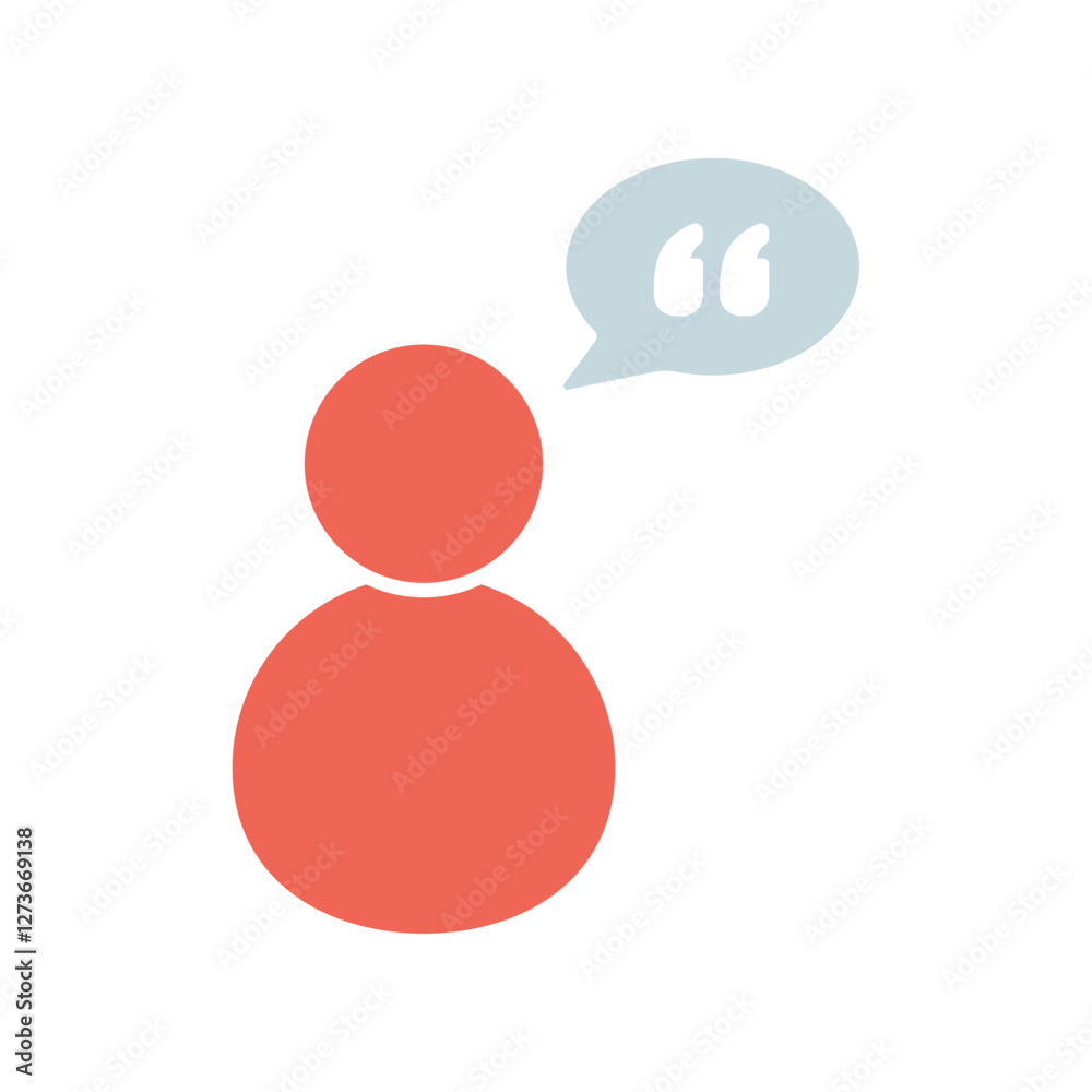 Icon a opinion, isolated against a clean background.
Icon a opinion, isolated against a clean background.