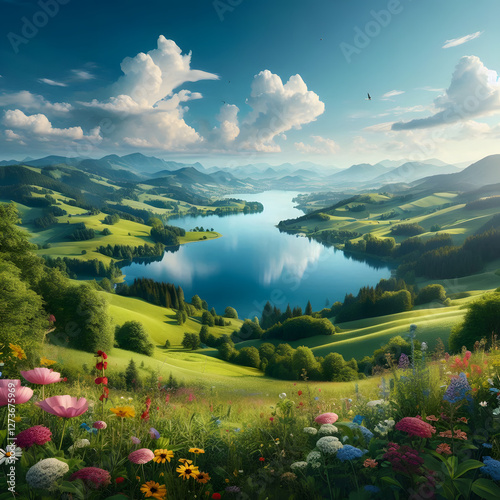 Breathtaking European Landscape with Scenic Views