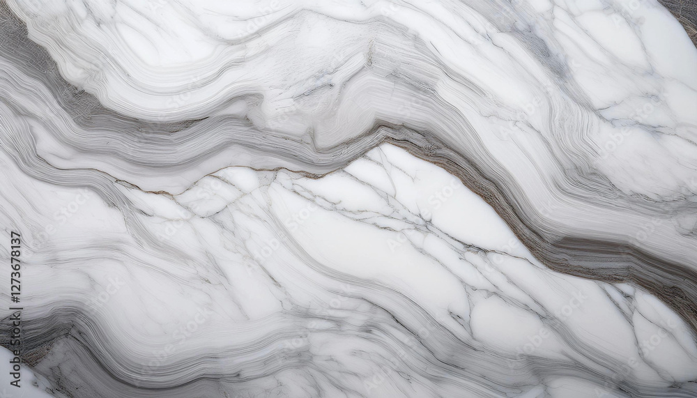 Obraz premium Beautiful white and black marble stone background wallpaper luxury designs