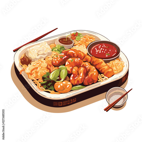 food, chinese, asian, background, restaurant, cooking, meal, design, cuisine, delicious, gourmet, dinner, dish, asia, plate, tasty, noodle, yellow, lunch, thai, traditional, vegetable, vector, table, 