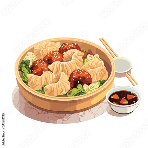 food, chinese, asian, background, restaurant, cooking, meal, design, cuisine, delicious, gourmet, dinner, dish, asia, plate, tasty, noodle, yellow, lunch, thai, traditional, vegetable, vector, table, 
