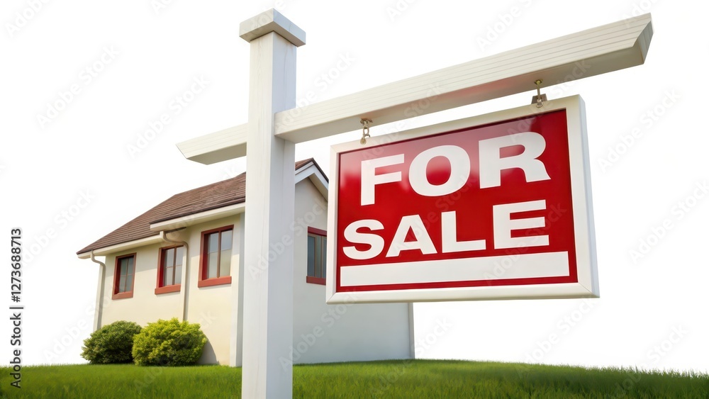 House For Sale Sign House For Sale Sign