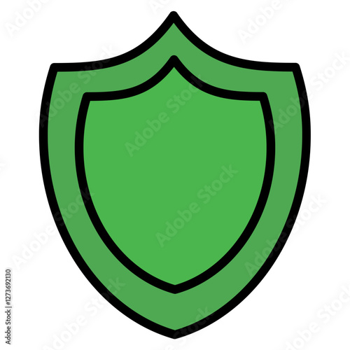 Shield Icon Element For Design