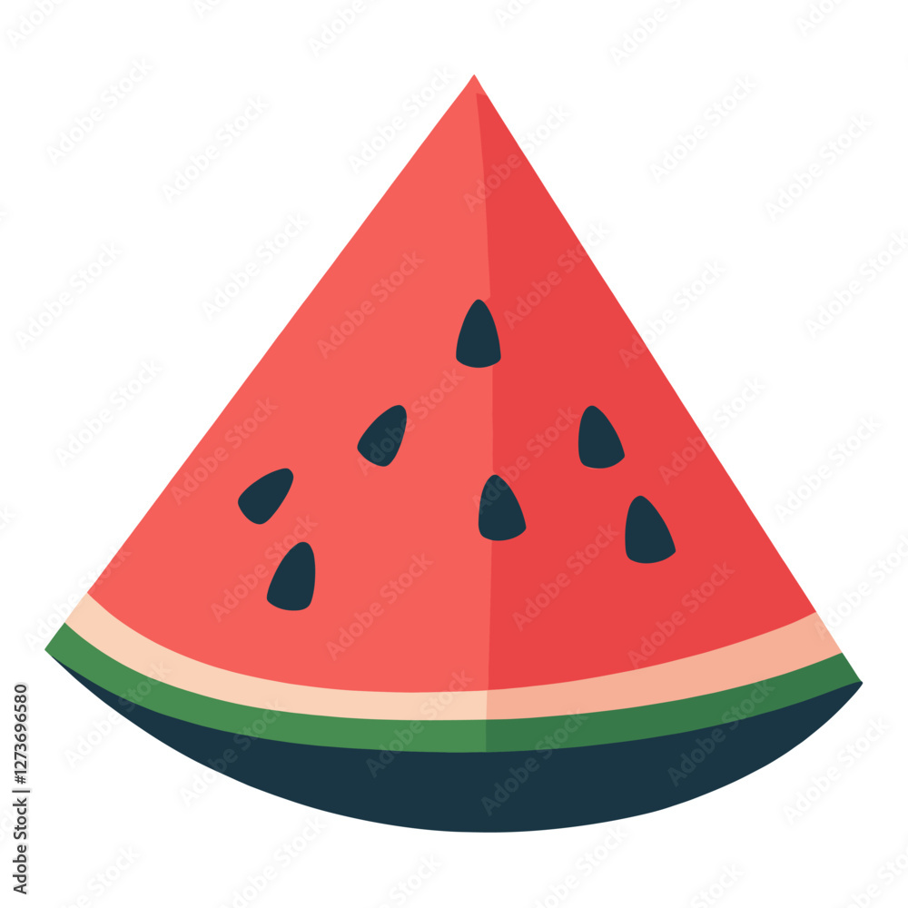 Watermelon illustration fruit art vector Watermelon illustration fruit art vector