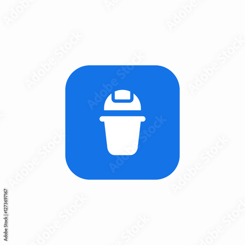 office bin icon sign vector