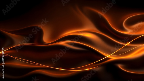 abstract background with undulating
