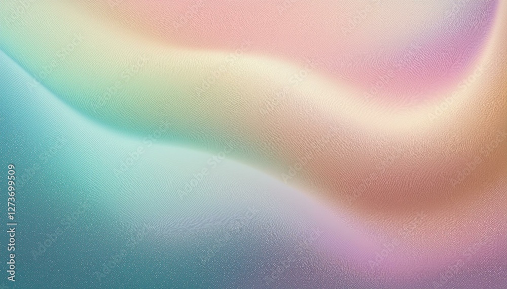 Obraz premium abstract grainy gradient texture with soft pastel hues