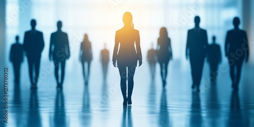 Concept of efficient and modern employee onboarding processes, integrating technology, teamwork, and innovative ideas for seamless integration of new hires into an organization's
