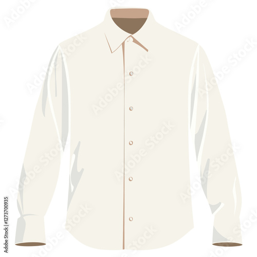 A shirt illustration minimalist clothing vector