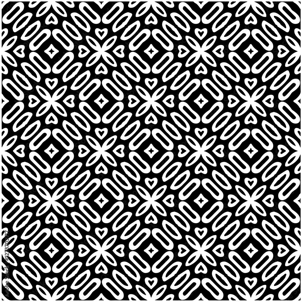 Abstract texture for fabric print, card, table cloth, furniture, banner, cover, invitation, decoration, wrapping. Seamless repeating pattern. Black and white color. Carpet pattern texture. Abstract texture for fabric print, card, table cloth, furniture, banner, cover, invitation, decoration, wrapping. Seamless repeating pattern. Black and white color. Carpet pattern texture.