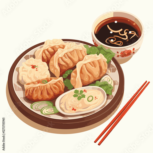 food, chinese, asian, background, restaurant, cooking, meal, design, cuisine, delicious, gourmet, dinner, dish, asia, plate, tasty, noodle, yellow, lunch, thai, traditional, vegetable, vector, table, 