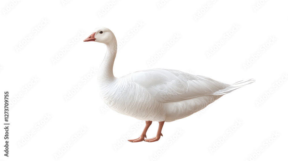Fototapeta premium Duck isolated on white transparent background PNG