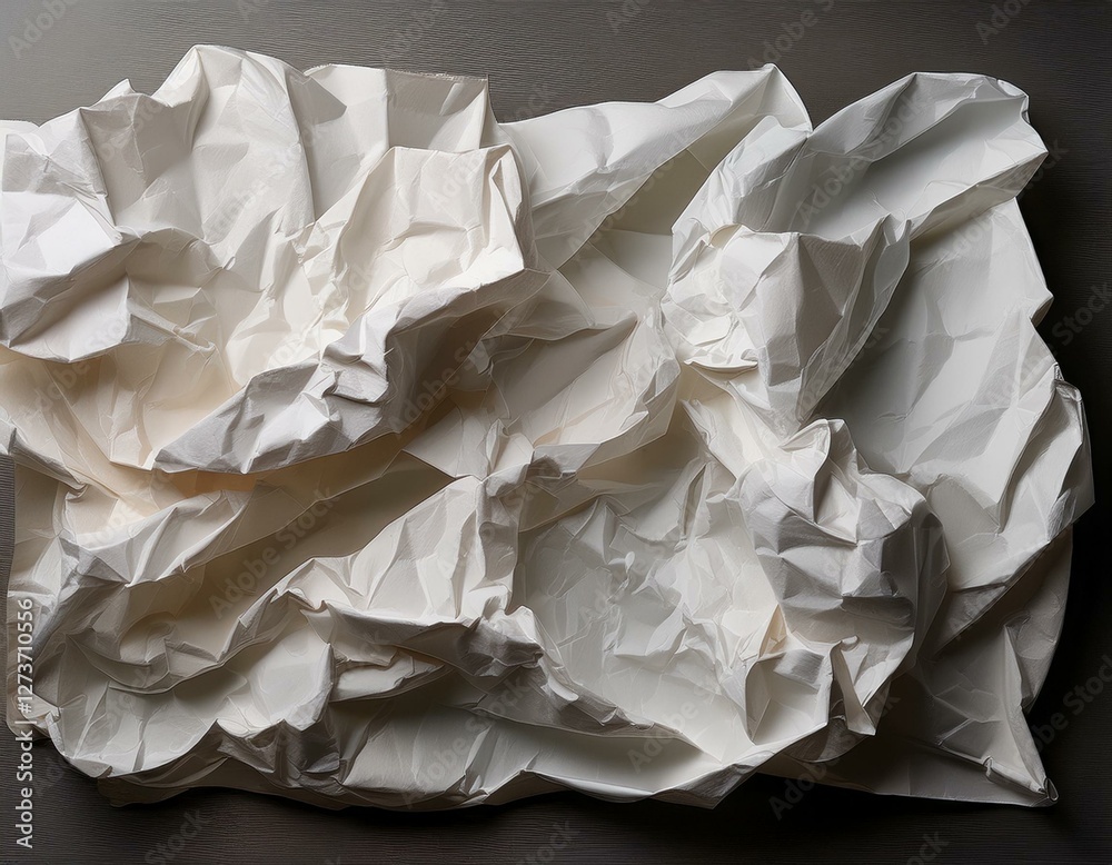 Obraz premium crumpled paper