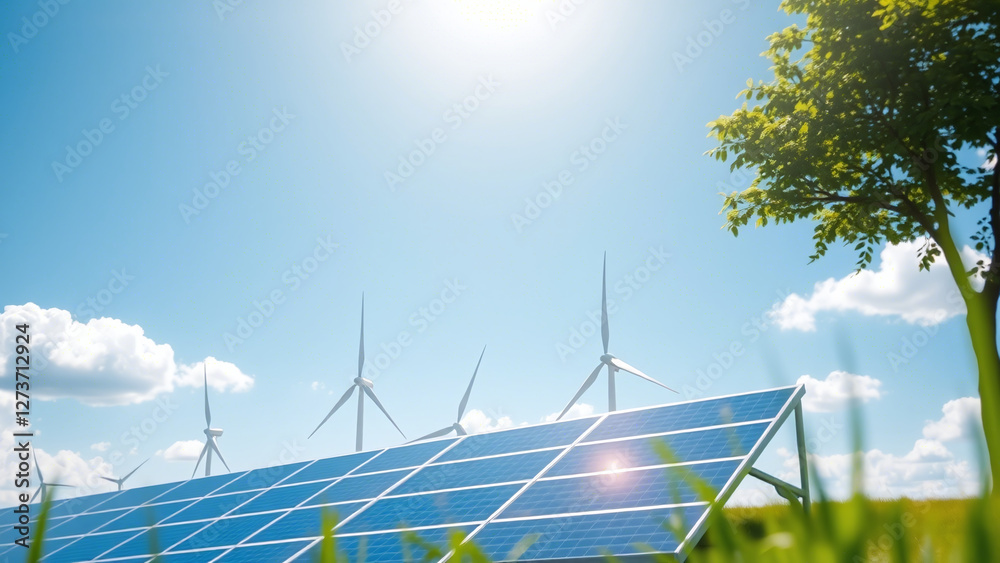 Solar Panels and Wind Turbines: Harnessing Renewable Energy