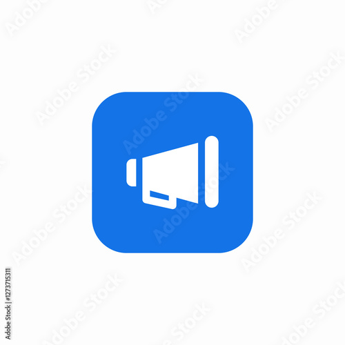 campaign announcing icon sign vector