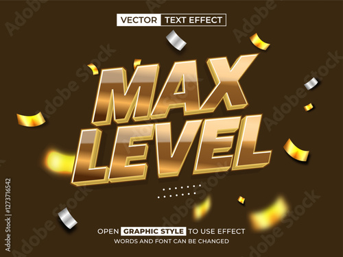 max level editable text, font effect, 3d text for title