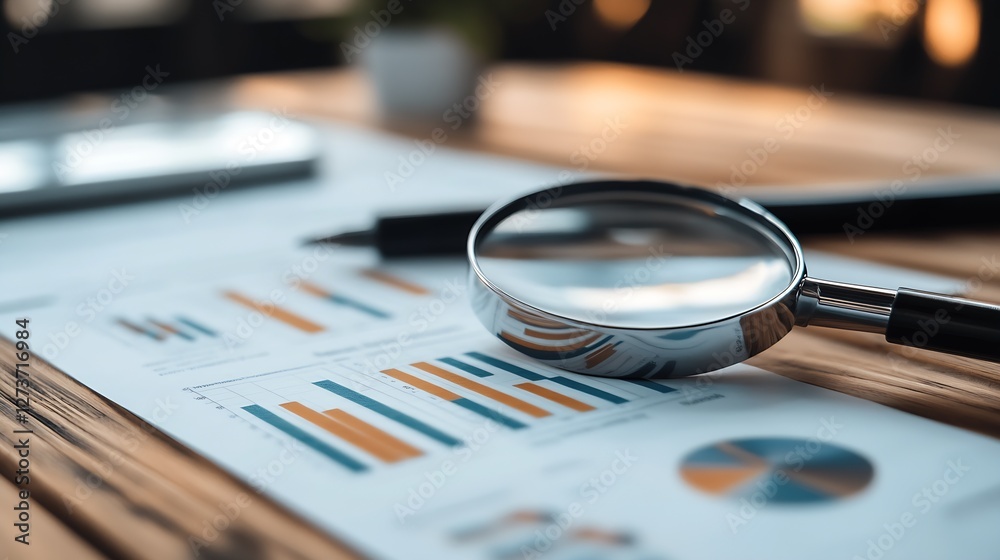 Detailed Review of Financial Data Visualization with Magnifying Lens : Generative AI