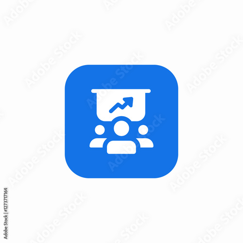 data discovering icon sign vector