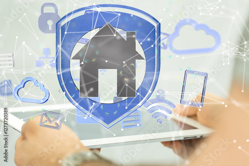house. data Big data visual...