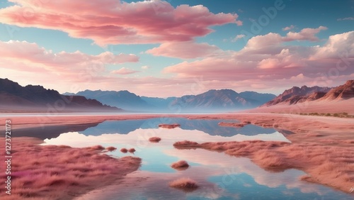 Winter Solstice Gradient Background Design