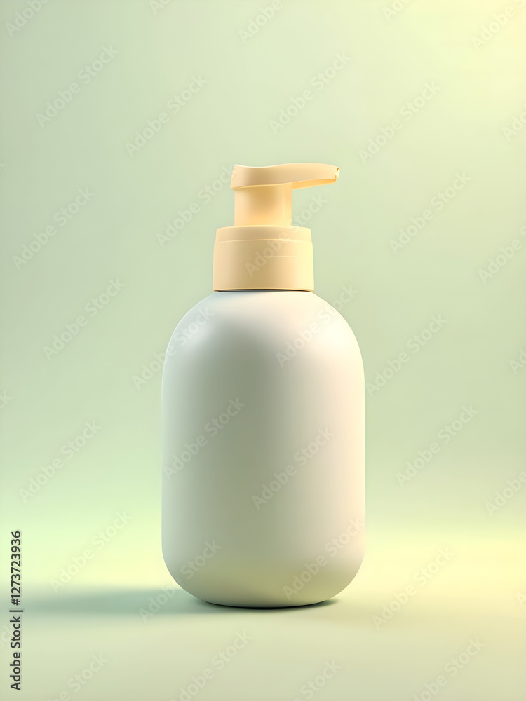 A bottle with a dispenser for cosmetics A bottle with a dispenser for cosmetics