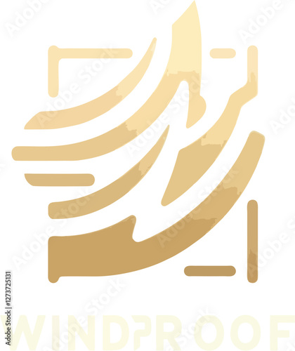 Elegant Windproof Logo Design
