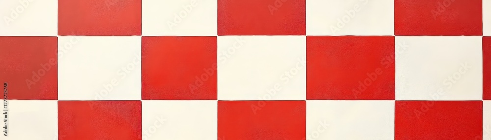 Japanese Edostyle checkered Ichimatsu pattern in alternating orange and white squares, balanced and geometric Japanese Edostyle checkered Ichimatsu pattern in alternating orange and white squares, balanced and geometric