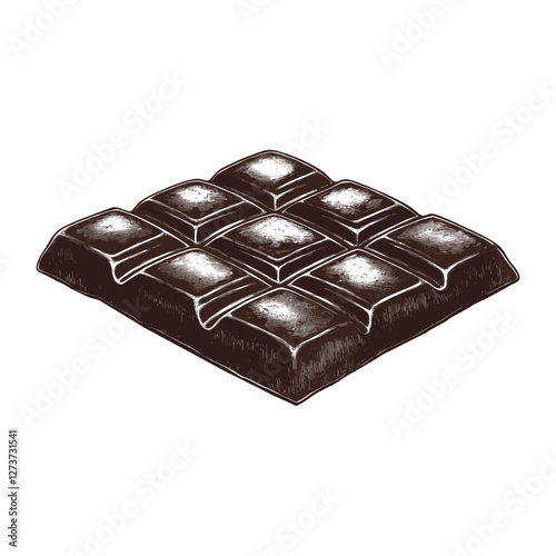 Choccolate bar confectionery chocolate dessert vector